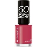 Rimmel London 60 Seconds Super Shine hitro sušeči lak za nohte 8 ml odtenek 271 Jet Setting | Shoptok.si