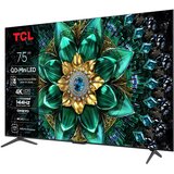 Tcl Q6C 75Q6C TV 190.5 cm (75) 4K Ultra HD Smart TV Wi-Fi Metallic | shoptok.hr