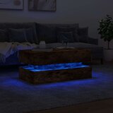  Stolić za kavu s LED svjetlima boja hrasta 90 x 50 x 40 cm | shoptok.hr