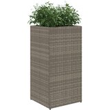 Vrtne sadilice 2 kom siva 40 x 40 x 80 cm od poliratana | Eponuda.ba