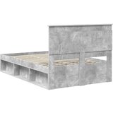  Konstrukcija postelje Beton 120 x 200 cm Masivno borovo les, (5000103794) | Shoptok.si