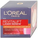 krema za obraz z zaščitnim faktorjem SPF20 - Revitalift Laser Renew Face Cream SPF20
