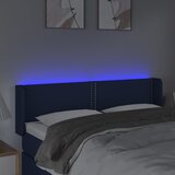  LED uzglavlje plavo 147x16x78/88 cm od tkanine | shoptok.hr