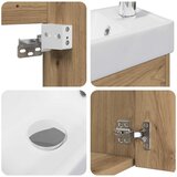  Jedinstveni ormar za kupaonicu s umivaonikom Hrast artisan | shoptok.hr