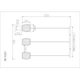 Globo visilica maribel 3x E27 60 w | shoptok.hr