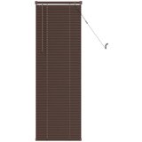  Venecijanska roleta Tamno smeđa s uzorkom 150 x 40 cm PVC | shoptok.hr