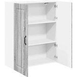 vidaXL zidni kuhinjski ormarić s policom siva sonoma 80 x 31 x 100 cm | shoptok.hr