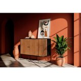 MOME Komoda iz masivnega manga v naravni barvi 110x90x40 cm Curve – | Shoptok.si