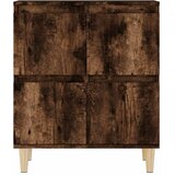  Komoda boja dimljenog hrasta 60 x 35 x 70 cm konstruirano drvo | shoptok.hr