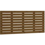  Stensko posteljno vzglavje medeno rjavo 156x3x63 cm borovina, (20738339) | Shoptok.si