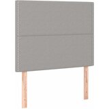  Okvir kreveta s oprugama i madrac svjetlosivi 90x200cm tkanina | shoptok.hr