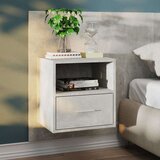  Zidni noćni ormarići 2 kom siva boja betona | shoptok.hr