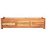  Povišene vrtne gredice 2 kom od drva bagrema 100 x 30 x 25 cm | Eponuda.com