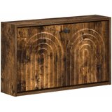  Ormar za cipele na zidu ALKMAAR 71 x 17 x 43 cm Dimljeni hrast | shoptok.hr