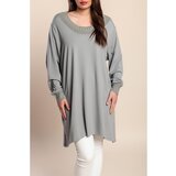 Fenzy Tunika Iz Viskoze, Siva | Shoptok.si