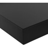  Plutajuće zidne police 2 kom crne 40 x 20 x 3,8 cm | Eponuda.ba