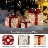 CCLIFE LED dekorativni darilni paketi - set 3 kosov | Shoptok.si