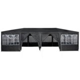 vidaXL party Šator s 12 Bočnih Zidova Antracit 8x4 m PE | shoptok.hr
