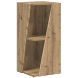  Stranski polic Umetni hrast 33 x 32 x 70,5 cm Konstruiran les, (5000200792) | Shoptok.si