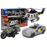  Set za igro s vozili specialne policije 3v1 - siva | Shoptok.si