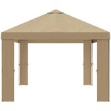Gazebo Pokrivač 6 x 3 m Bež Poliester 190 gsm | Eponuda.ba