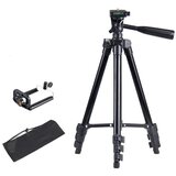 INF Stativ iz aluminijeve zlitine s sponko v obliki črke U in torbo za prenašanje Black, (21579419) | Shoptok.si