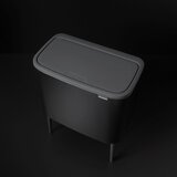 Brabantia Bo Touch Bin 11+23 litrov z dvema vložkoma iz umetne mase - Matt Black | Shoptok.si