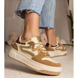 D/CEO UR/CEO Beige Women's Sports Sneakers Seisha u