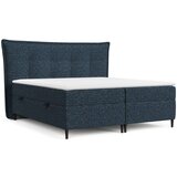 Maison de Rêve Temno modra boxspring postelja s prostorom za shranjevanje 180x200 cm Sinai – Cene