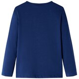  Dječja majica dugih rukava tamnoplava 104 | shoptok.hr