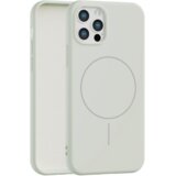 Apple velvet touch magsafe maska za iphone 12 pro max - siva | Eponuda.com