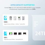 Ugreen Dual USB 3.0 na SATA stolna stanica za tvrde diskove | shoptok.hr