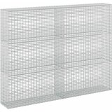  Gabion s žicom debljine 3,5 mm i mrežom 5x2,5 cm 200x30x150 cm | shoptok.hr