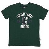 Leone 1947 Majice s kratkimi rokavi Boy T-Shirt Short Sleeves College Zelena | Shoptok.si