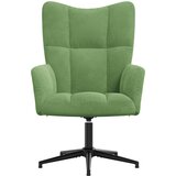  Stolica za opuštanje svjetlozelena baršunasta | shoptok.hr