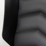 Livetastic GAMING STOL kovina, umetna masa, tekstil črna, bela | Shoptok.si