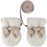 Donsje® dječje rukavice richy curly faux fur bunny off white | shoptok.hr