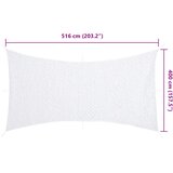  Kamuflažna mreža s torbom za pohranu 516 x 400 m bijela | shoptok.hr