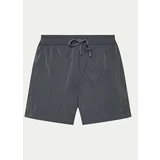 Calvin Klein Swimwear Kopalne hlače KM0KM01048 Siva Regular Fit