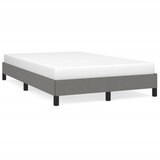The Living Store Posteljni okvir temno siv 120x200 cm blago - Posteljni Okvir, (21525709) | Shoptok.si