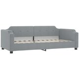  Dnevni krevet na razvlačenje svjetlosivi 100x200 cm od tkanine | shoptok.hr