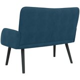  Kauč za dvoje Plava 115 x 61 x 87 cm Baršun | shoptok.hr
