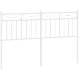 vidaXL Metalno uzglavlje bijelo 135 cm | shoptok.hr