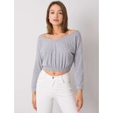 RUE PARIS Blouse-RV-BZ-6721.65-grey | Shoptok.si