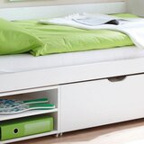 MID.YOU Postelja S Predali Marlies, Bela, Masivno | Shoptok.si