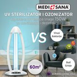 Medisana UV + Ozone Gemicidni Sterilizator i Ozonizator 38W + Zaštitne Naočare | ePonuda.com