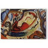  Slika - August Macke – Nackte Mädchen in der Barke 120x80 Standard | shoptok.hr