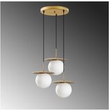 Opviq Luster Anemon-13833, 55x55x110cm, IP20, Zlatno-bijela boja | Eponuda.ba