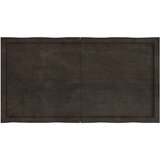 Stolna ploča tamnosmeđa 120x60x(2-4) cm obrađena hrastovina | shoptok.hr