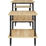 vidaXL TV omarica sonoma hrast 117x35x52 cm inženirski les | Shoptok.si